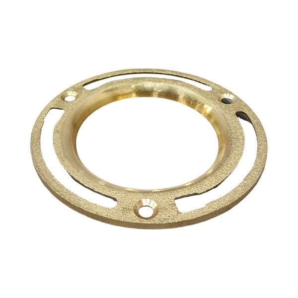 4" Shallow Brass Closet Flange 1349002