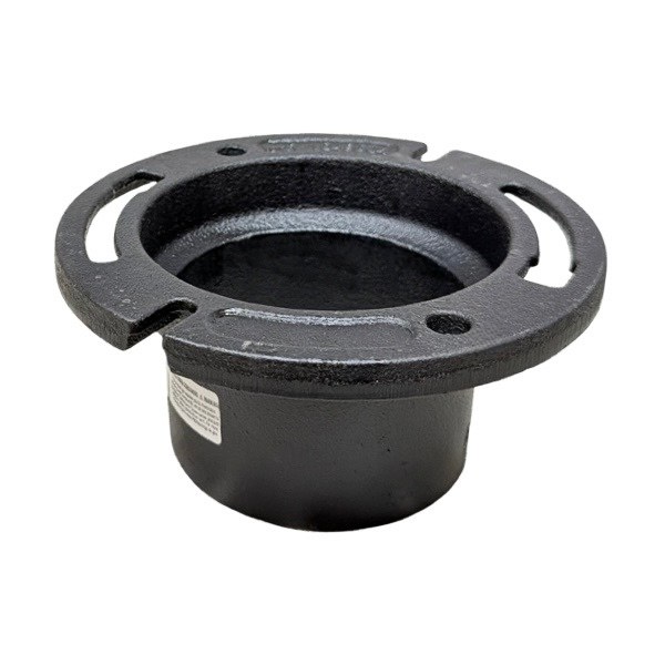 4" x 3" Cast Iron No-Hub Closet Flange 1349304