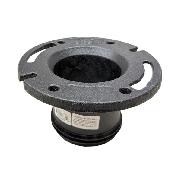 4" x 4" Push-In Cast Iron Closet Flange 1349506