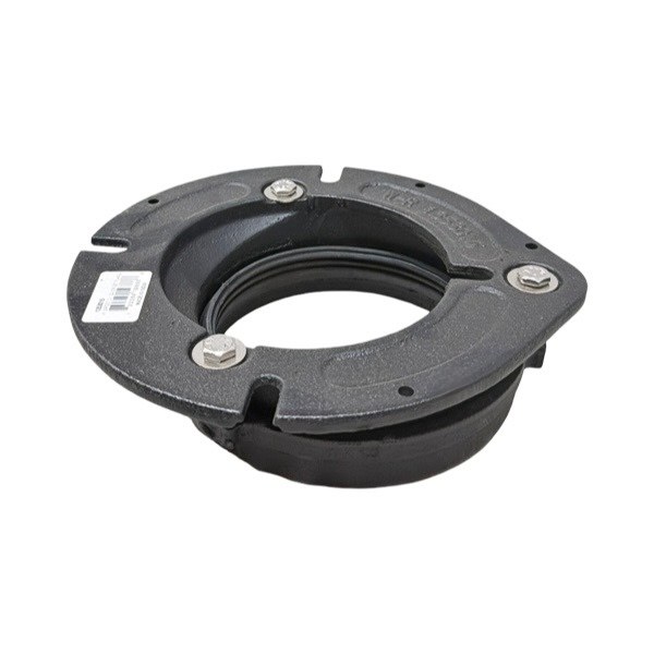 4" Offset Cast Iron Quick-Set Flange 1353015