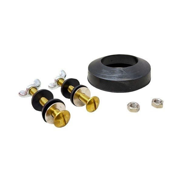 Tank-To-Bowl Kit With Recessed Gasket, Brass Bolts & Steel Washers To Fit American Standard 1359006