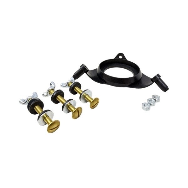 Tank-To-Bowl Kit With Triangle Gasket, Brass Bolts & Steel Washers To Fit Kohler 1359012