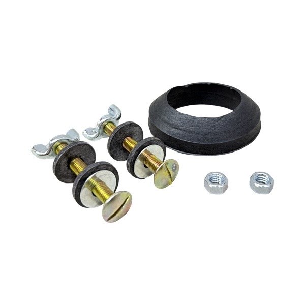Economy Regular Tank-To-Bowl Kit With Brass-Plated Bolts & Steel Washers 1359524