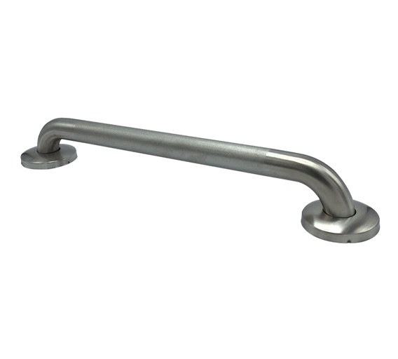 1 1/4" x 18" ADA Compliant Stainless Steel Peened Finish Grab Bar 1370002
