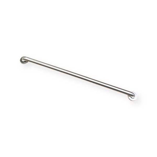 1 1/4" x 36" ADA Compliant Stainless Steel Peened Finish Grab Bar 1370008