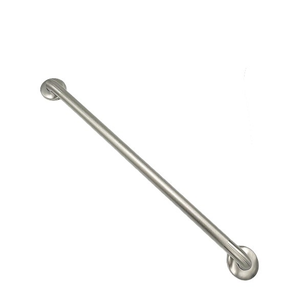 1 1/2" x 42" ADA Compliant Stainless Steel Peened Finish Grab Bar 1371010