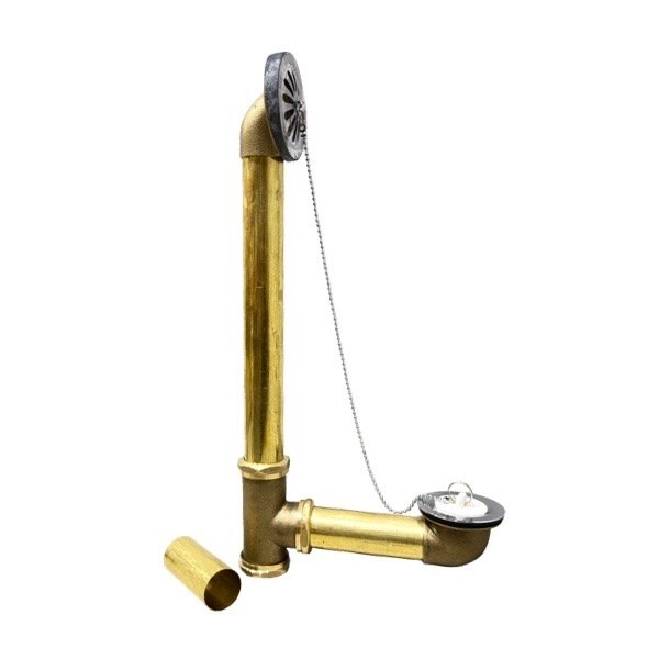 1 3/8" Connected Waste & Overflow For Clawfoot Tub 1401002