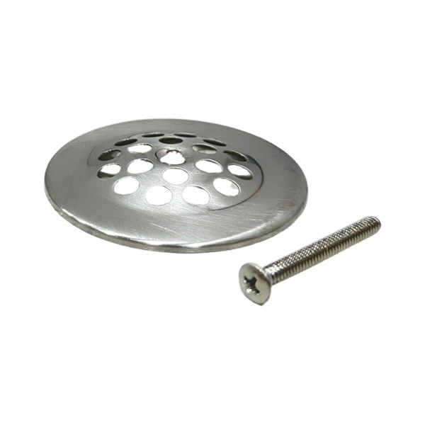 Replacement Grid Strainer For Bath Tub Shoe - Satin Nickel 1407018