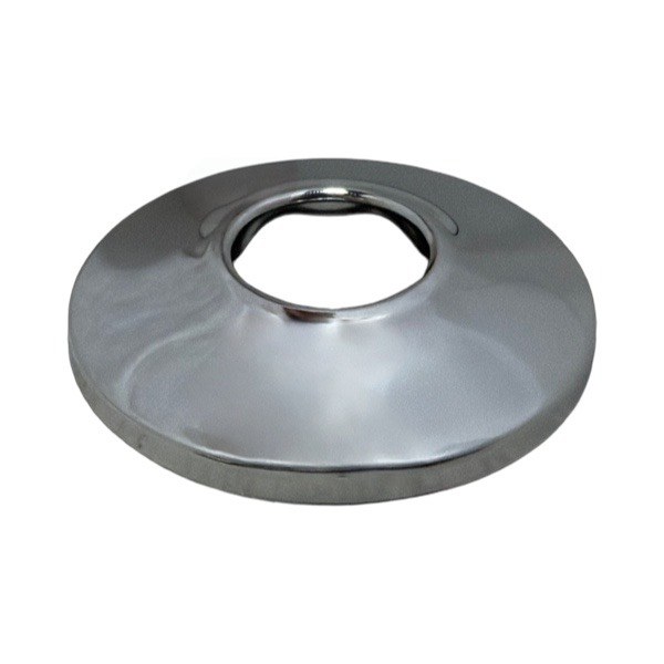 7/8 OD Chrome Plated Flat Escutcheon (3/4 CTS) 1611006