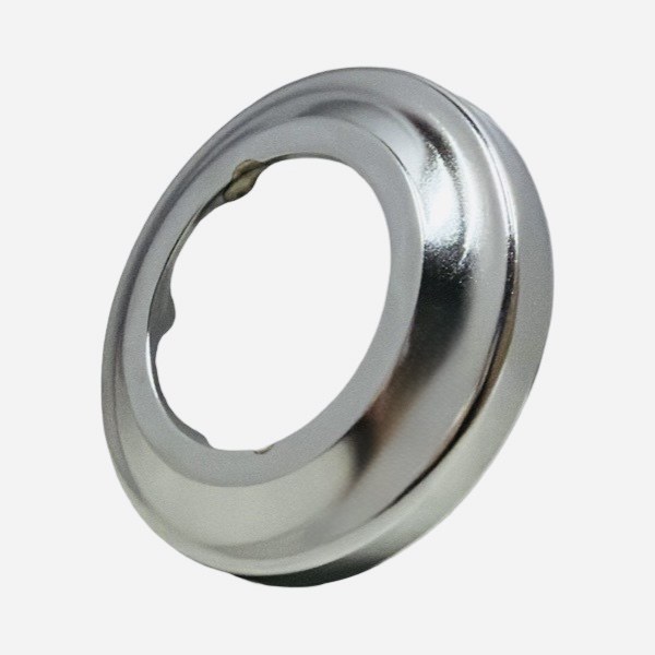 2" OD Chrome Plated Flat Escutcheon 1611012