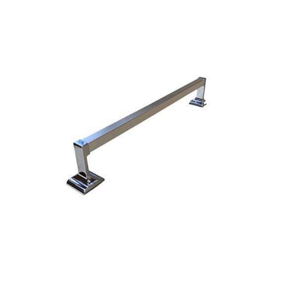 Chrome-Plated Metal Towel Bar & Brackets - 18" 1645204