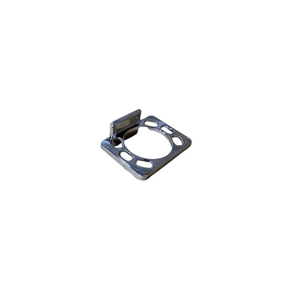 Chrome-Plated Metal Tooth Brush Holder 1645207