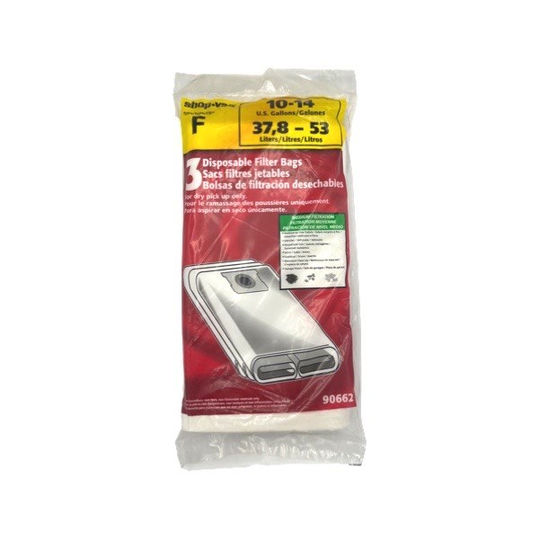 Shop-Vac 10/12 Gallon Bags (3 Pack) 1653110