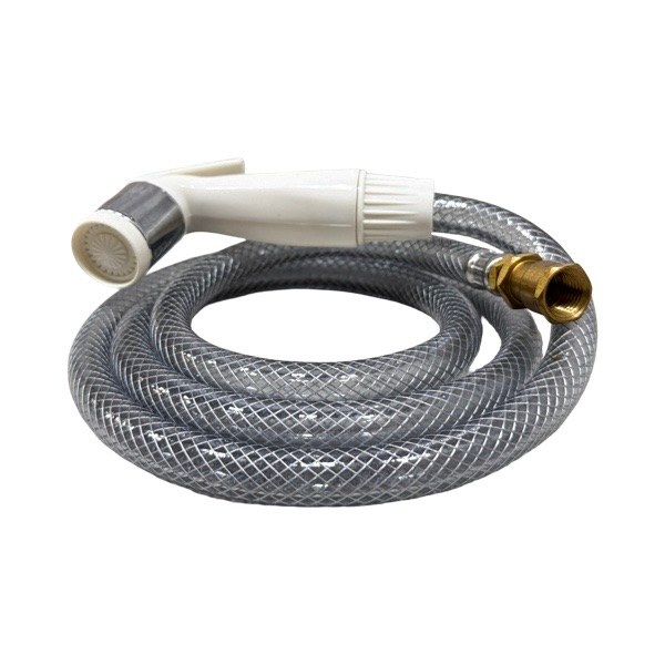 "Crown-Rinse" Hose & Spray Assembly - White 1656001