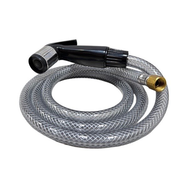 "Crown-Rinse" Hose & Spray Assembly - Black (Delta) 1656007