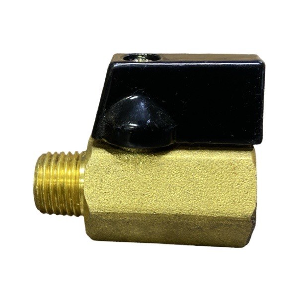 1/4" M x F Miniball Valve 1707004