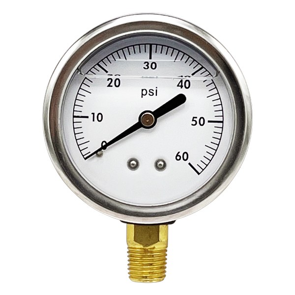 2 1/2" 60 PSI Liquid Filled Gauge 1712602