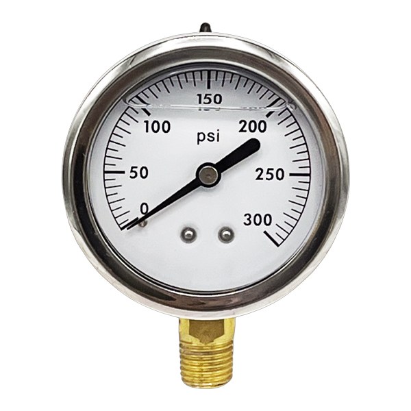 2 1/2" 300 PSI Liquid Filled Gauge 1712608