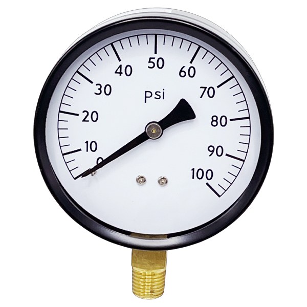 3 1/2" 100 PSI Pressure Gauge 1712808