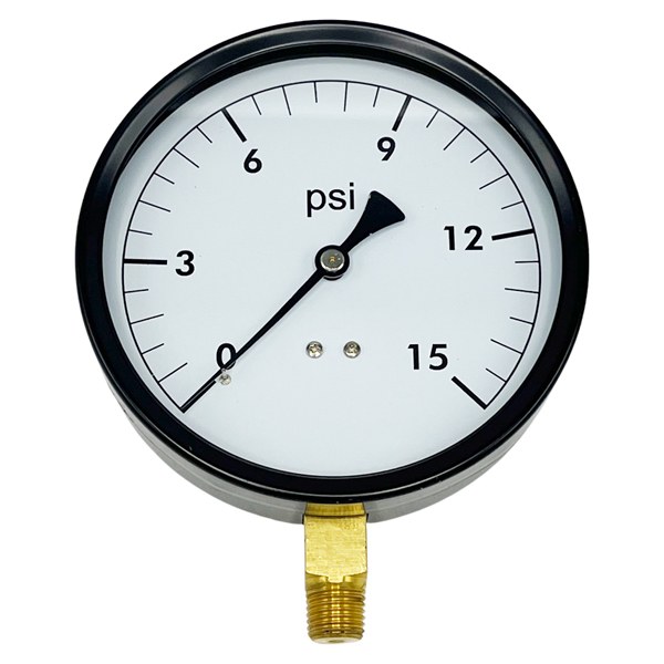 4 1/2" 15 PSI Pressure Gauge 1713002