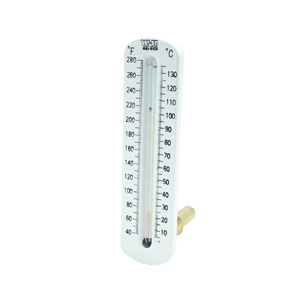 Hot Water Thermometer Angle Brass Well 1722008