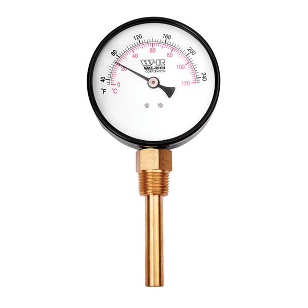 Straight Dial Hot Water Thermometer 1722013