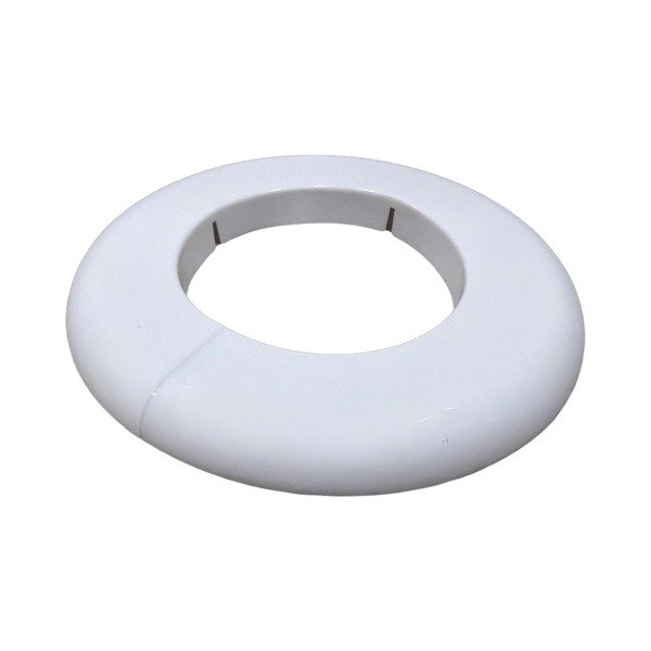 2" IP White Plastic Floor & Ceiling Plate 1732512