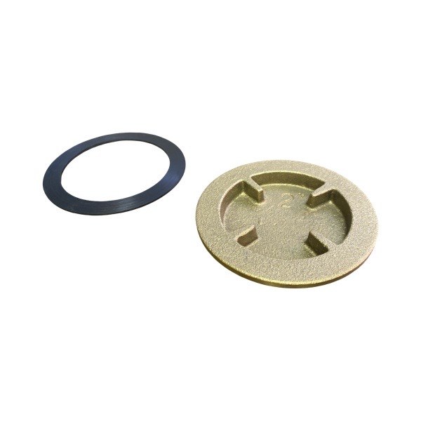 2" Brass Plug For 2" Galvanized Oil Fill Box 1742003