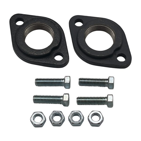 1 1/4" Malleable Iron Circulator Flange Set With Bolts 1752006