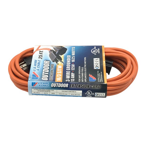 16/3 25 FT. Extension Cord 1802002