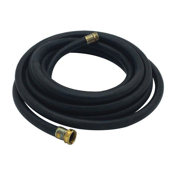 5/8" x 50' Premium Black Rubber Garden Hose 1803006