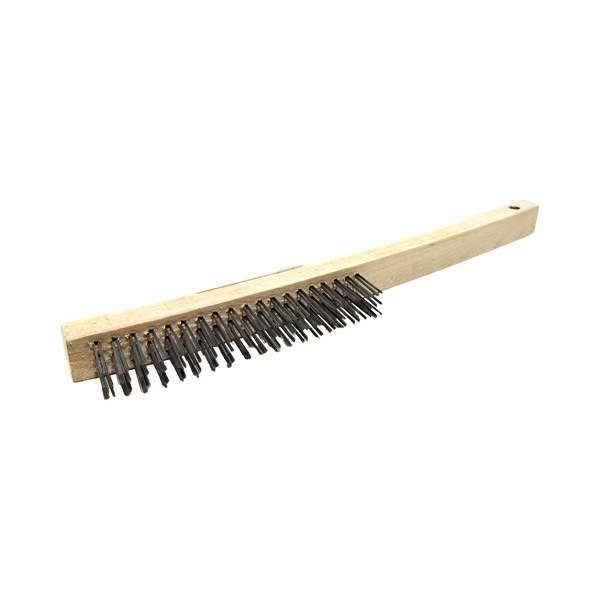 Long Wood Handle Wire Brush 1811102