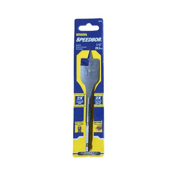 1 1/8" Irwin Speedbor Paddle Bit 1812528
