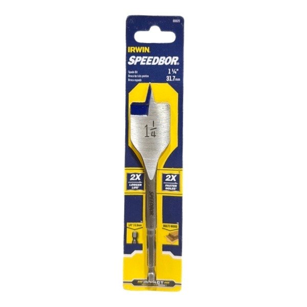 1 1/4" Irwin Speedbor Paddle Bit 1812530