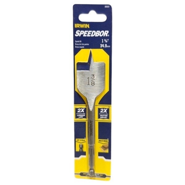 1 3/8" Irwin Speedbor Paddle Bit 1812532