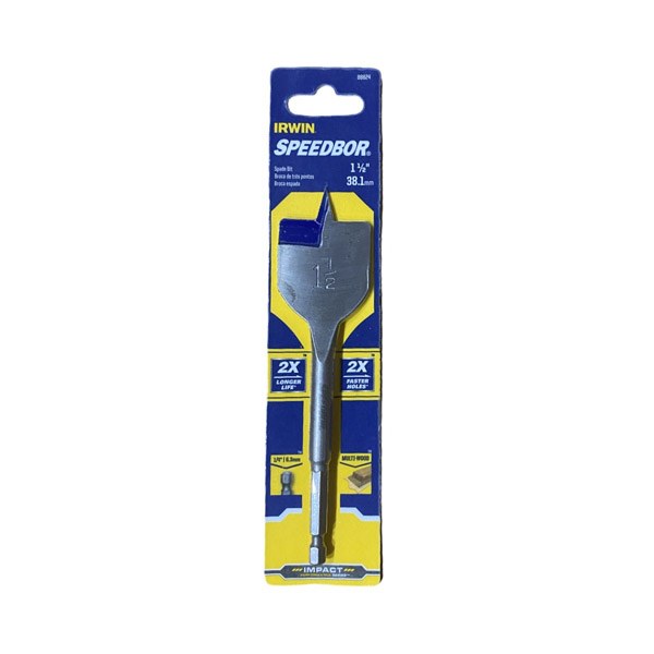 1 1/2" Irwin Speedbor Paddle Bit 1812534