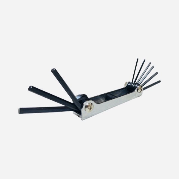 9 Piece Folding Hex Key Set 1818135