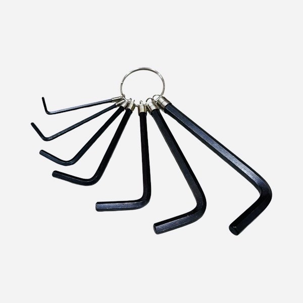 7 Piece Allen Wrench On Ring 1818140