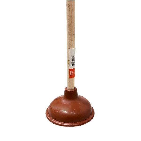 6" Rubber Force Cup With Stick 1826006