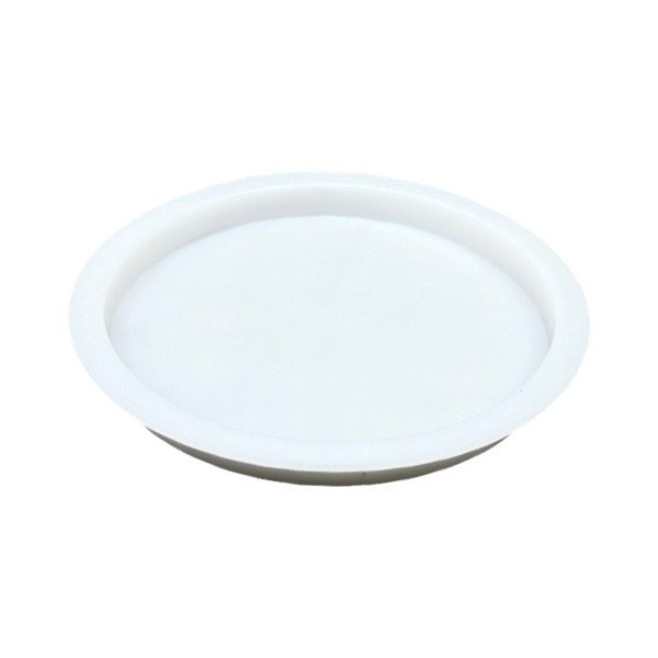 4" White PVC Knock-Out Test Cap 1836008