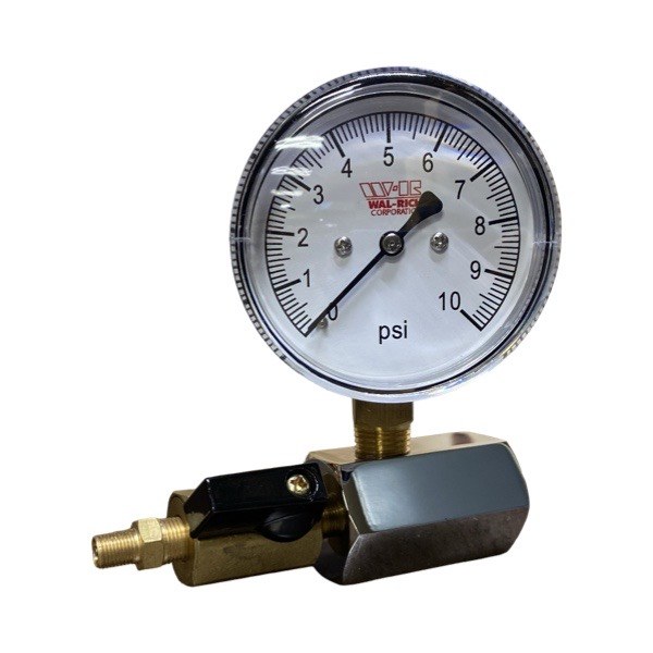 Low Pressure Diaphragm Gas Test Kit- 10 PSI 1838112