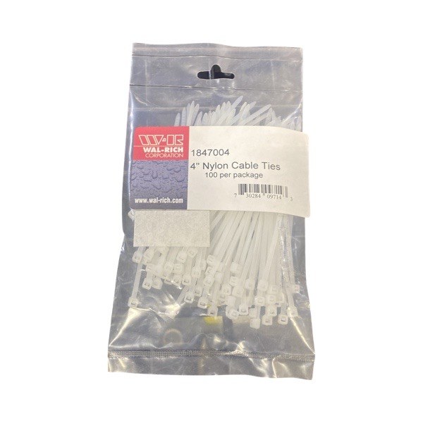 4" Nylon Cable Ties 1847004
