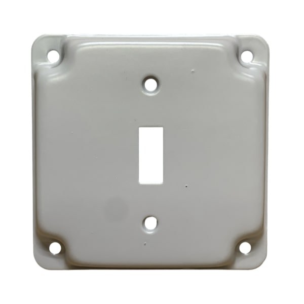 Single Toggle Cover for 4" Electrical Box 1876052
