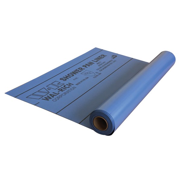 6' x 100' 40 mil PVC Shower Pan Liner 1920018