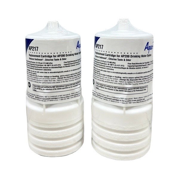3M Solventum Aqua Pure AP217 Cartridge - 2 Pack (5M-CTO) 1995006