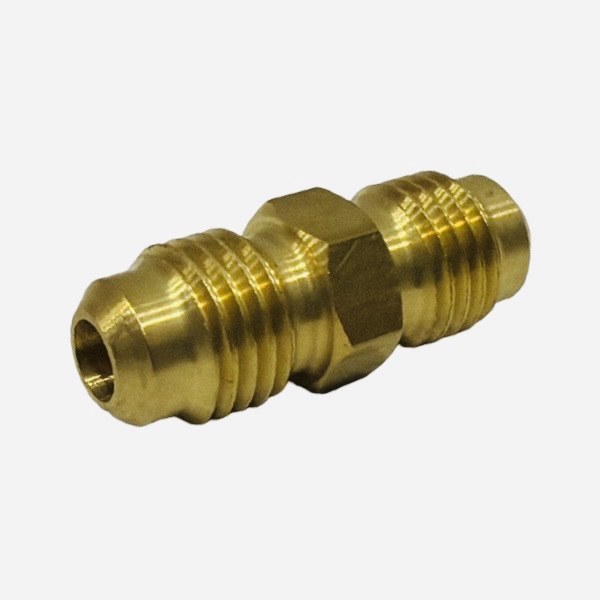 1/4" #42 Brass Flare Union 2002004