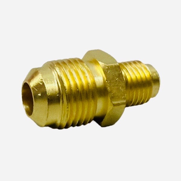 3/8" x 1/4" #42 Brass Flare Union 2002011