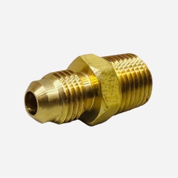 1/4" x 1/4" #48 Flare Adapter Less Nut 2003006