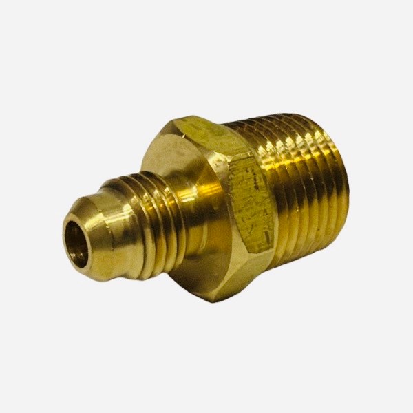 1/4" x 3/8" #48 Flare x MIP Adapter Less Nut 2003008