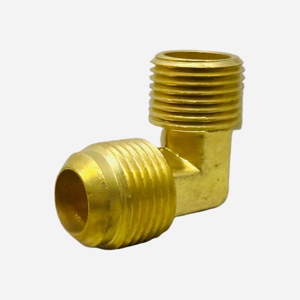 5/8" Flare x 1/2" #49 MIP Elbow 2006020